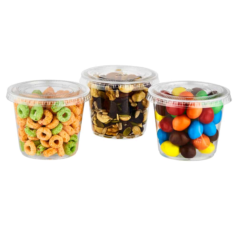 Premium Plastic Portion Cup<br/>Size Options: 2oz Portion Cup, 4oz Portion Cup, and 5.5oz Portion Cup - King Zak