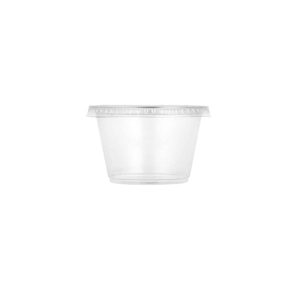 Premium Plastic Portion Cup<br/>Size Options: 2oz Portion Cup, 4oz Portion Cup, and 5.5oz Portion Cup - King Zak