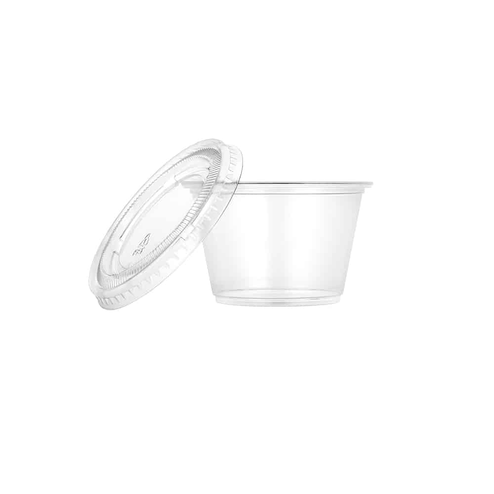 Premium Plastic Portion Cup<br/>Size Options: 2oz Portion Cup, 4oz Portion Cup, and 5.5oz Portion Cup - King Zak