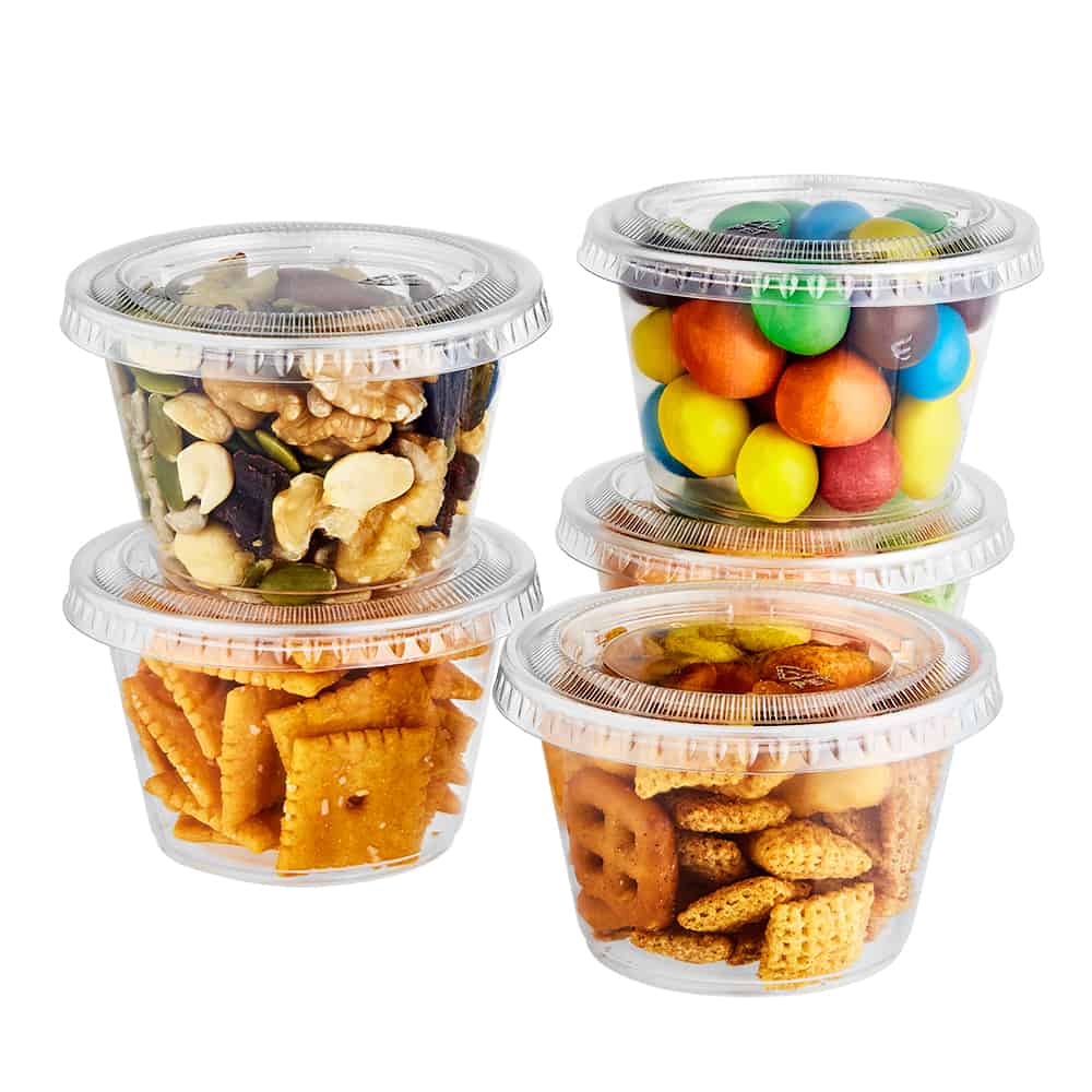 Premium Plastic Portion Cup<br/>Size Options: 2oz Portion Cup, 4oz Portion Cup, and 5.5oz Portion Cup - King Zak