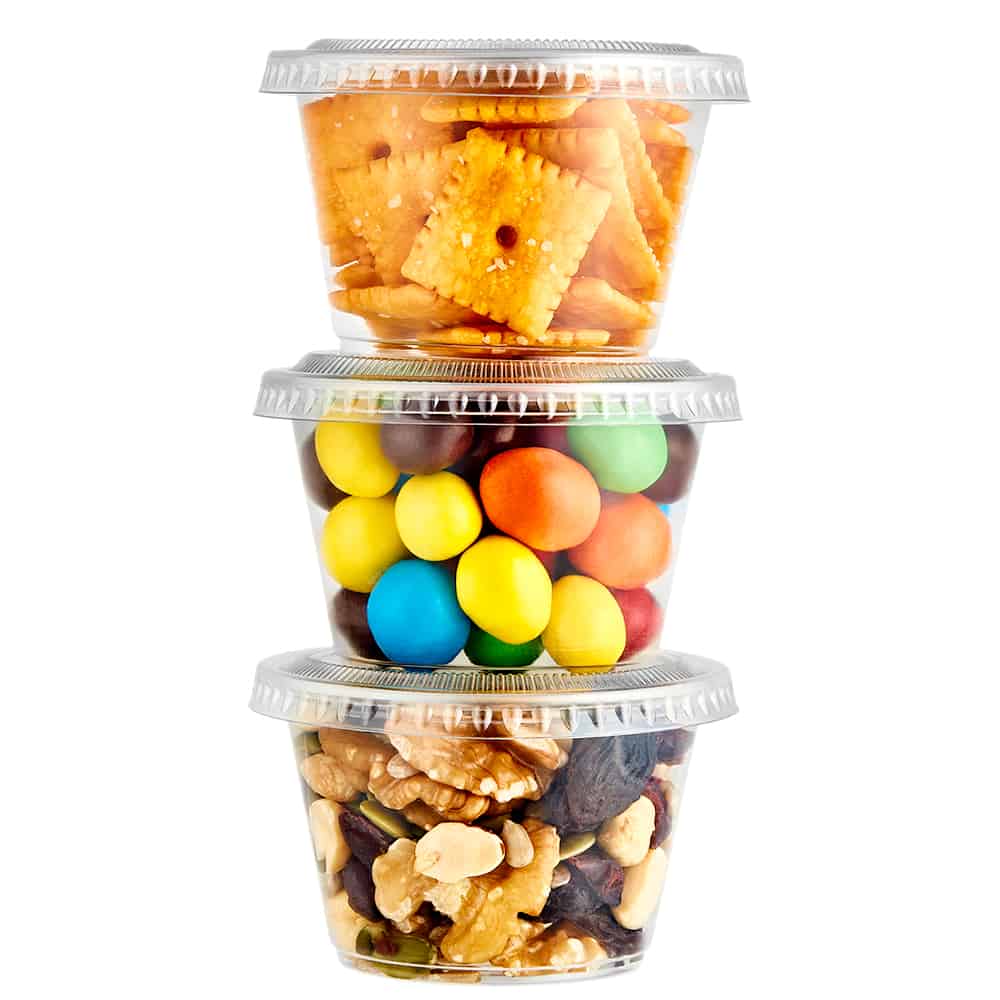 Premium Plastic Portion Cup<br/>Size Options: 2oz Portion Cup, 4oz Portion Cup, and 5.5oz Portion Cup - King Zak