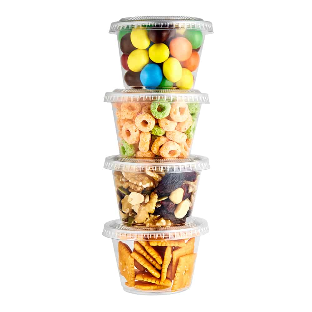 Premium Plastic Portion Cup<br/>Size Options: 2oz Portion Cup, 4oz Portion Cup, and 5.5oz Portion Cup - King Zak