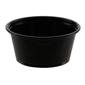 Black Portion Cup