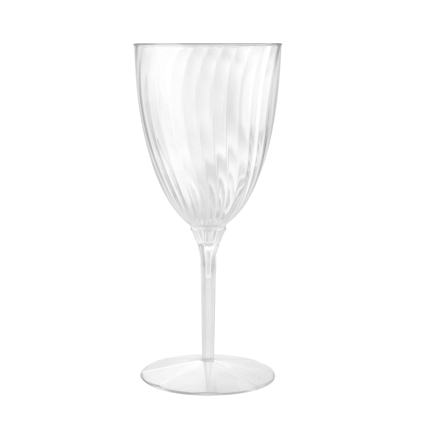 Premium Plastic 8oz Wine Goblet