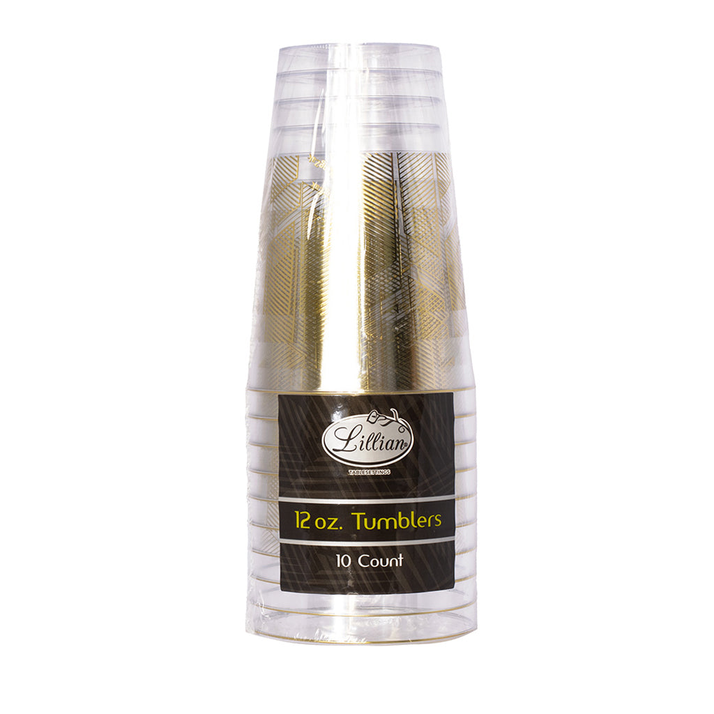 Geoscape Clear 12oz Tumbler