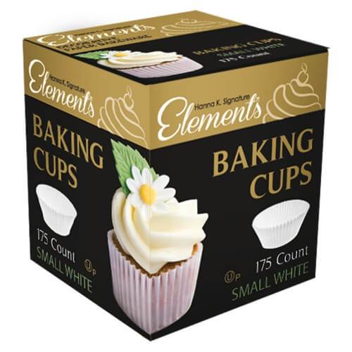 Premium Heavy Weight Paper Baking Cups Size Options: Small, Medium, Large, and X-Large