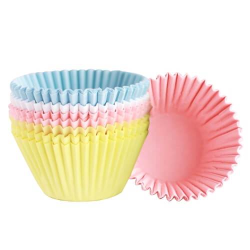 Premium Heavy Weight Paper Baking Cups Size Options: Small, Medium, Large, and X-Large