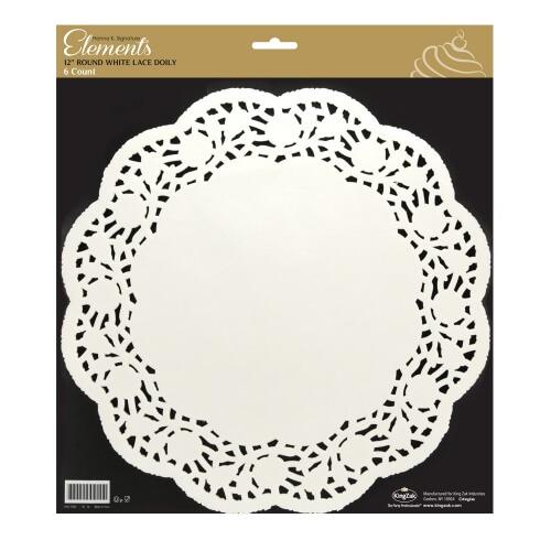 12inch Doily / White