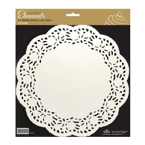 10inch Doily / White