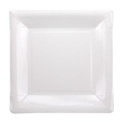 Metallic Premium Paper Square Dinnerware