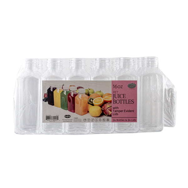 Clear PET Bottles with Tamper-Proof Lid – Safe, Durable, and Retail-Ready