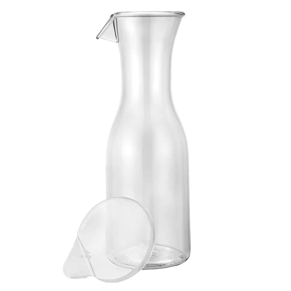 Clear Carafe with Lid, 40oz - King Zak