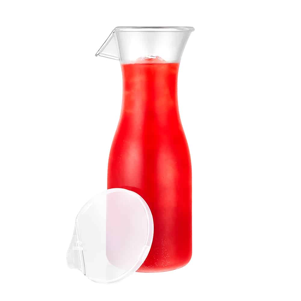 Premium Extra Heavy Weight Plastic 20oz Carafe Jar