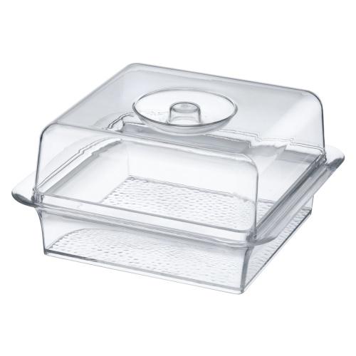 Acrylic Square Servware / Clear