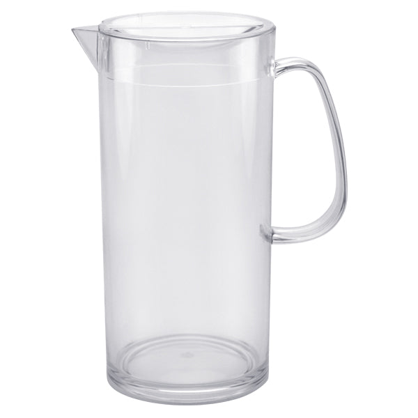 98oz Clear Acrylic Pitcher with Lid - Large-Capacity Plastic Drinkware for Entertaining