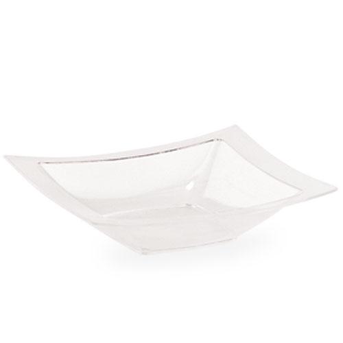 Plastic Rectangle Dinnerware Bowl