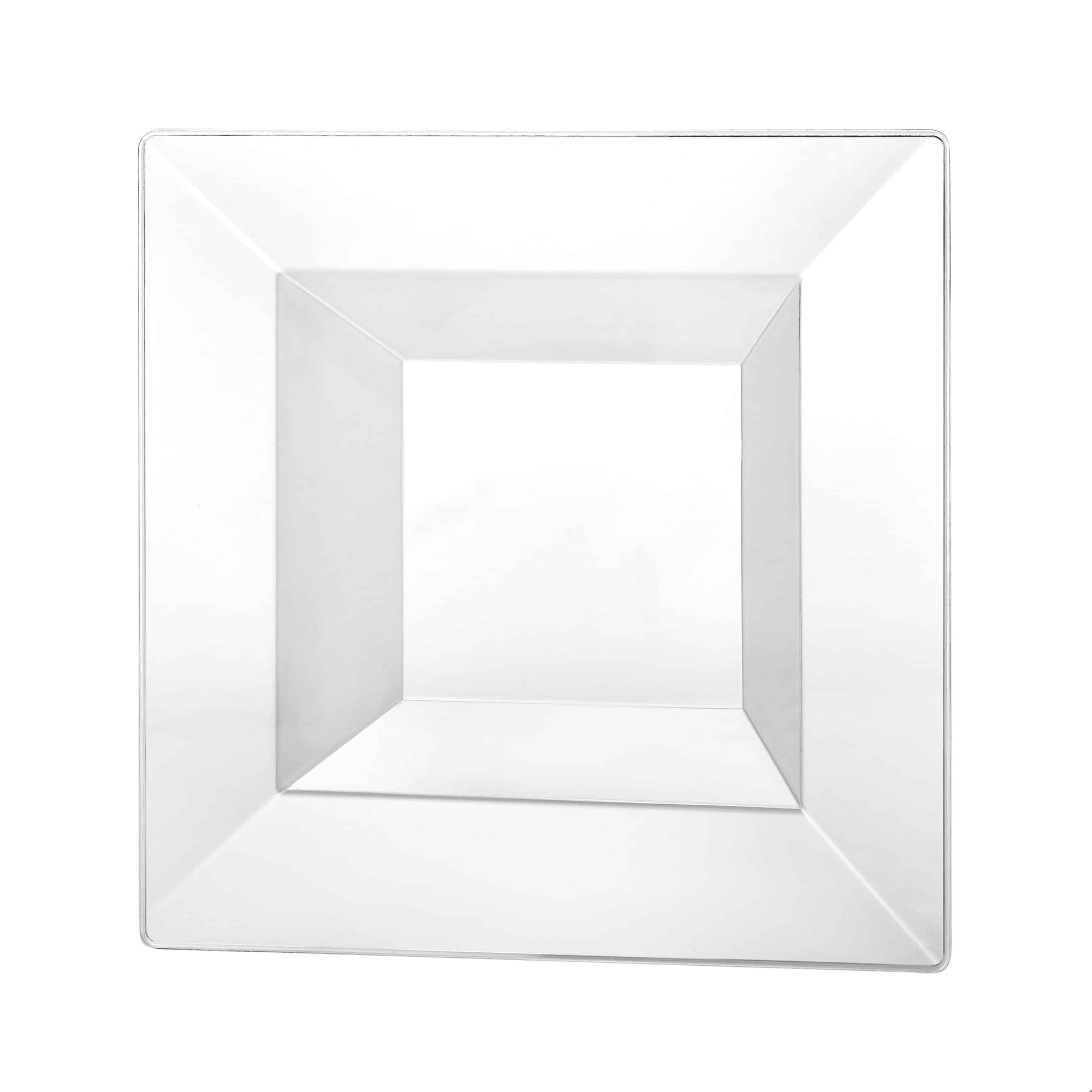 Squares Pearl Premium Plastic Square Dinnerware