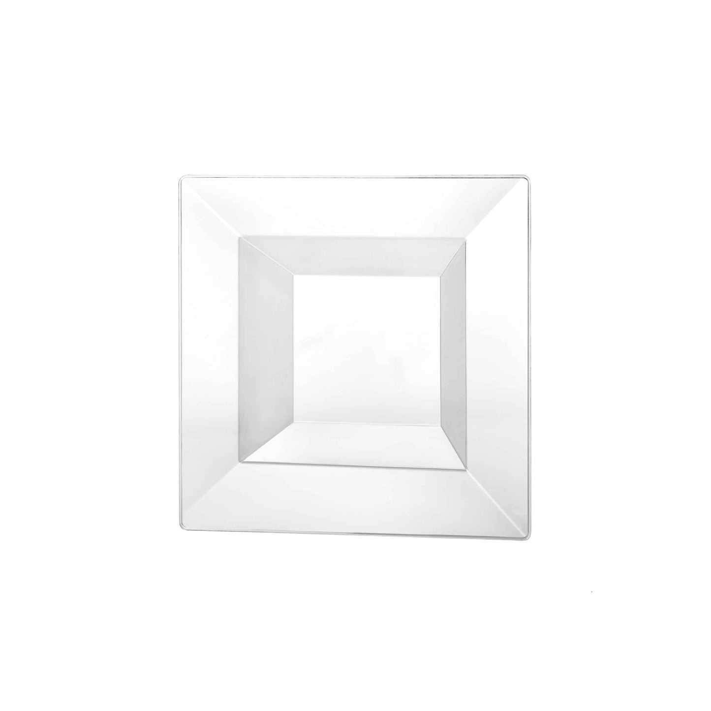 Squares Pearl Premium Plastic Square Dinnerware - King Zak