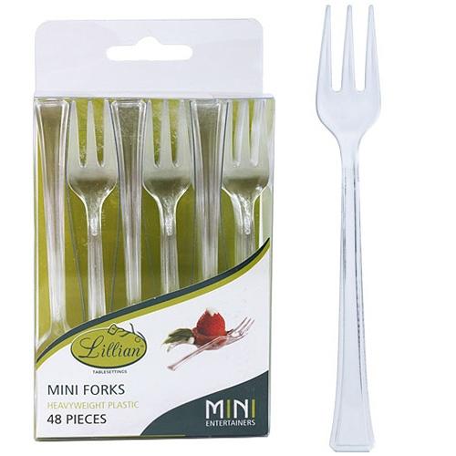 Premium Plastic Mini Serving Utensil Box