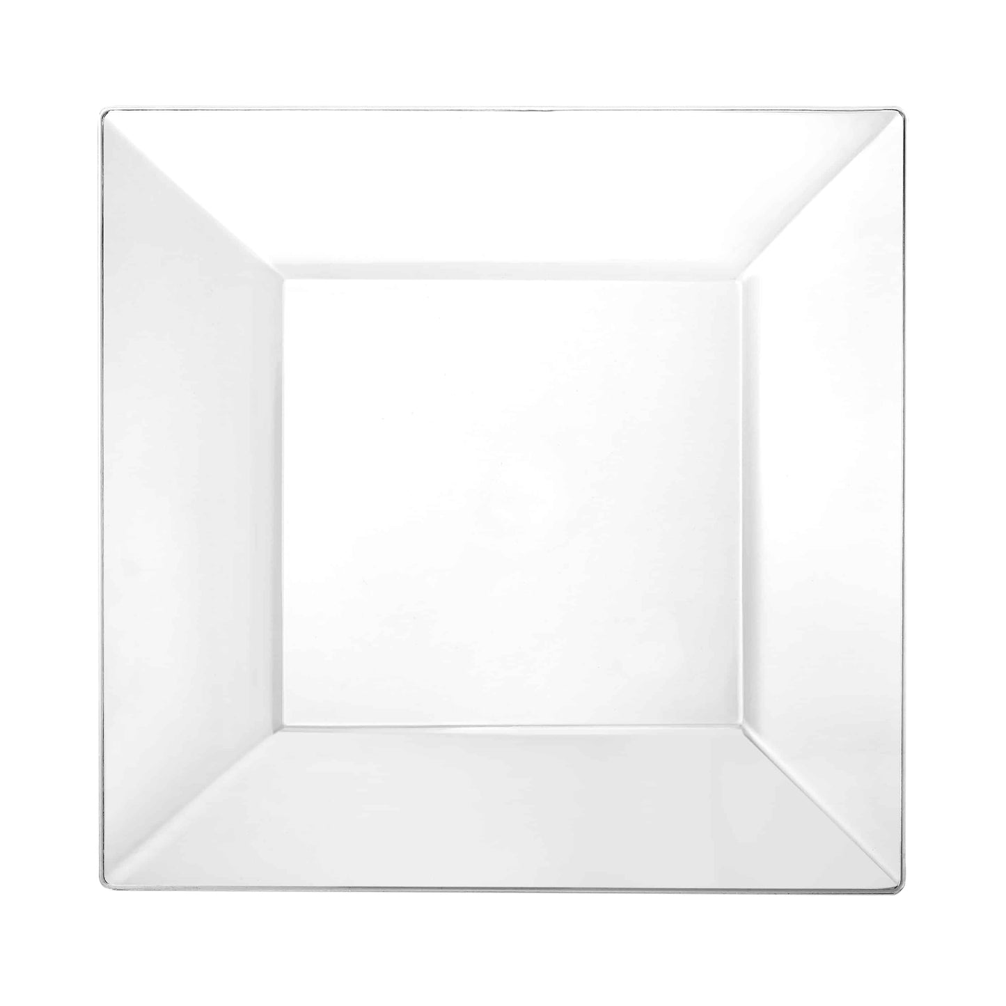 Squares Pearl Premium Plastic Square Dinnerware - King Zak