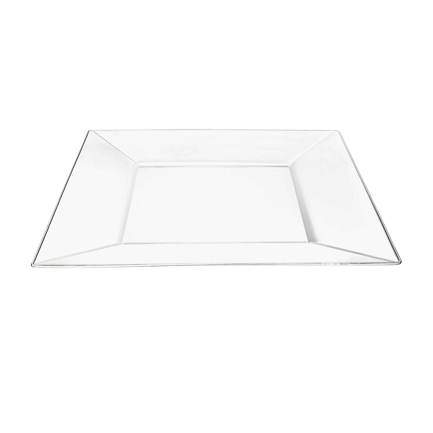 Squares Pearl Premium Plastic Square Dinnerware - King Zak