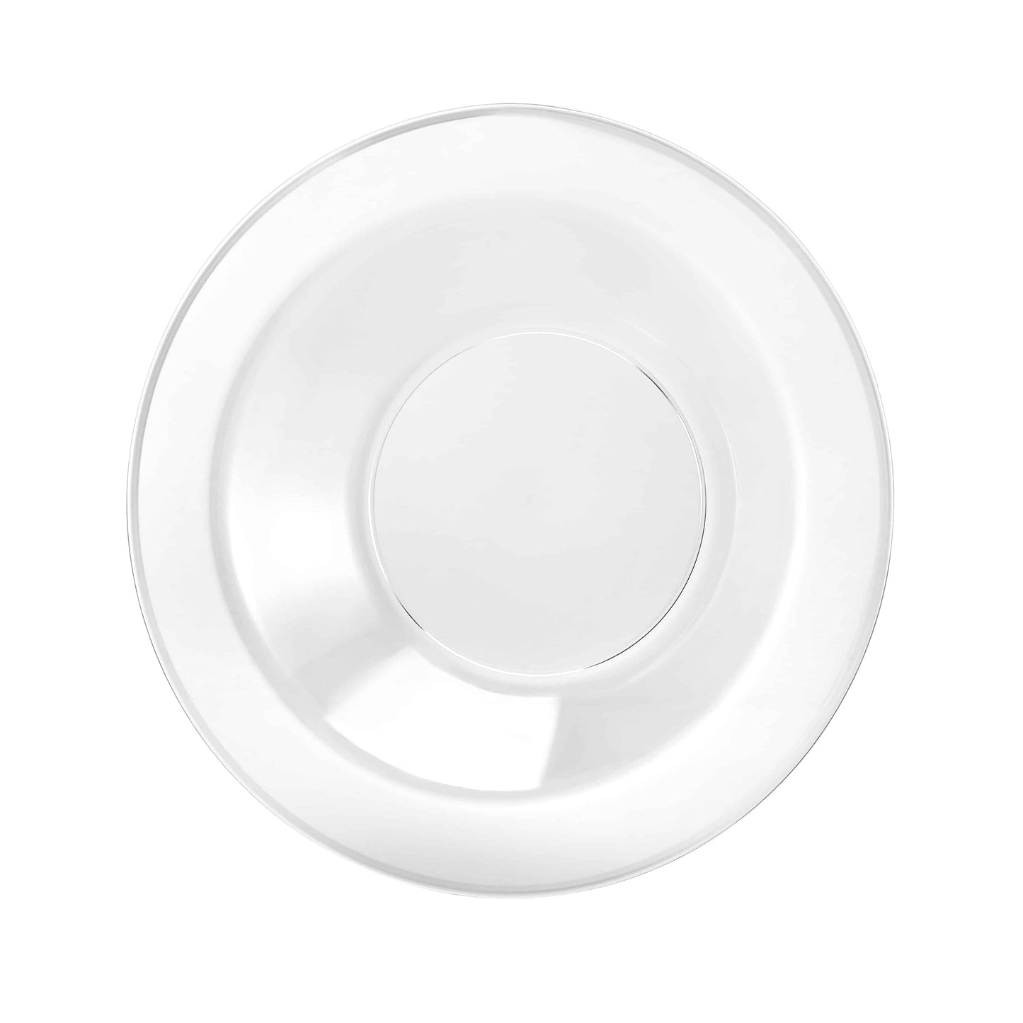 Magnificence Premium Plastic Round Dinnerware - clear bowl