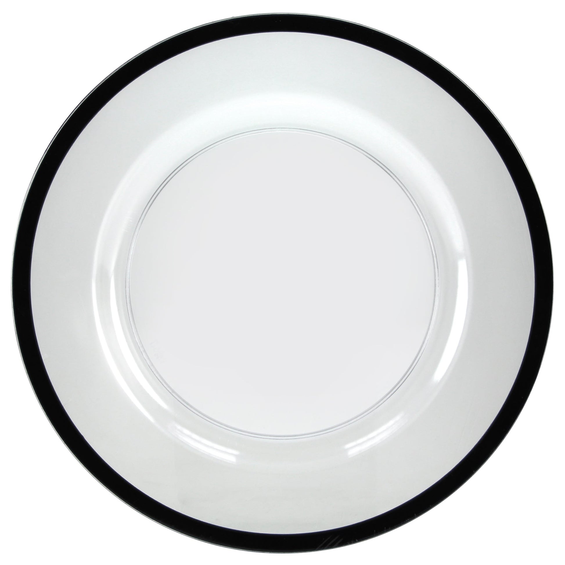 Premium Plastic 13" Round Charger Plate