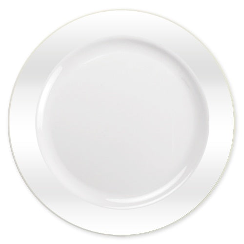 Magnificence Premium Plastic Round Dinnerware: 9" Plate