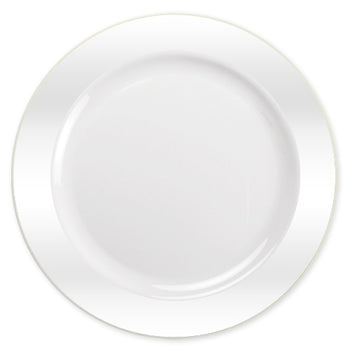 Magnificence Premium Plastic Round Dinnerware: 7.5" Plate