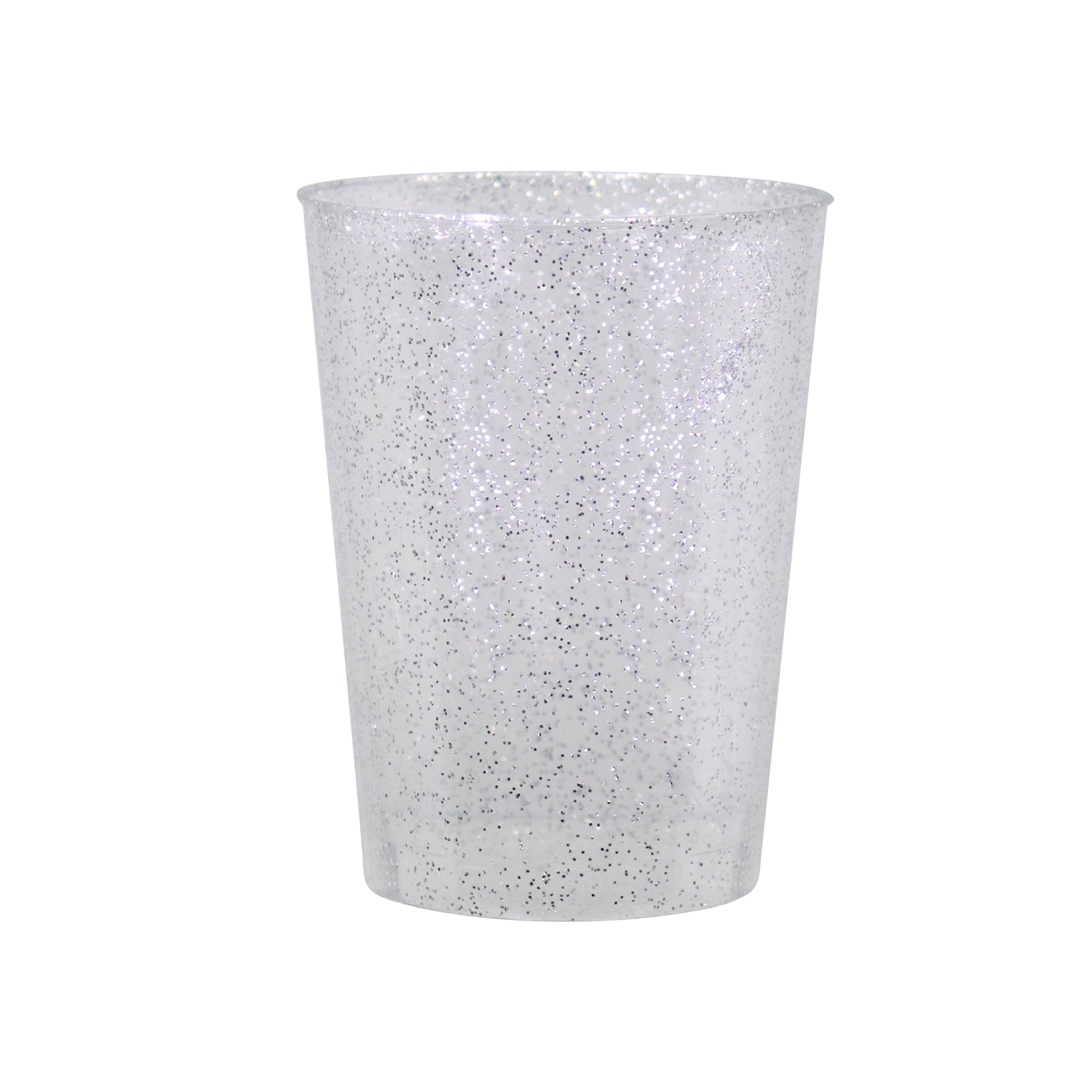 Glitter Premium Plastic 10oz Tumbler