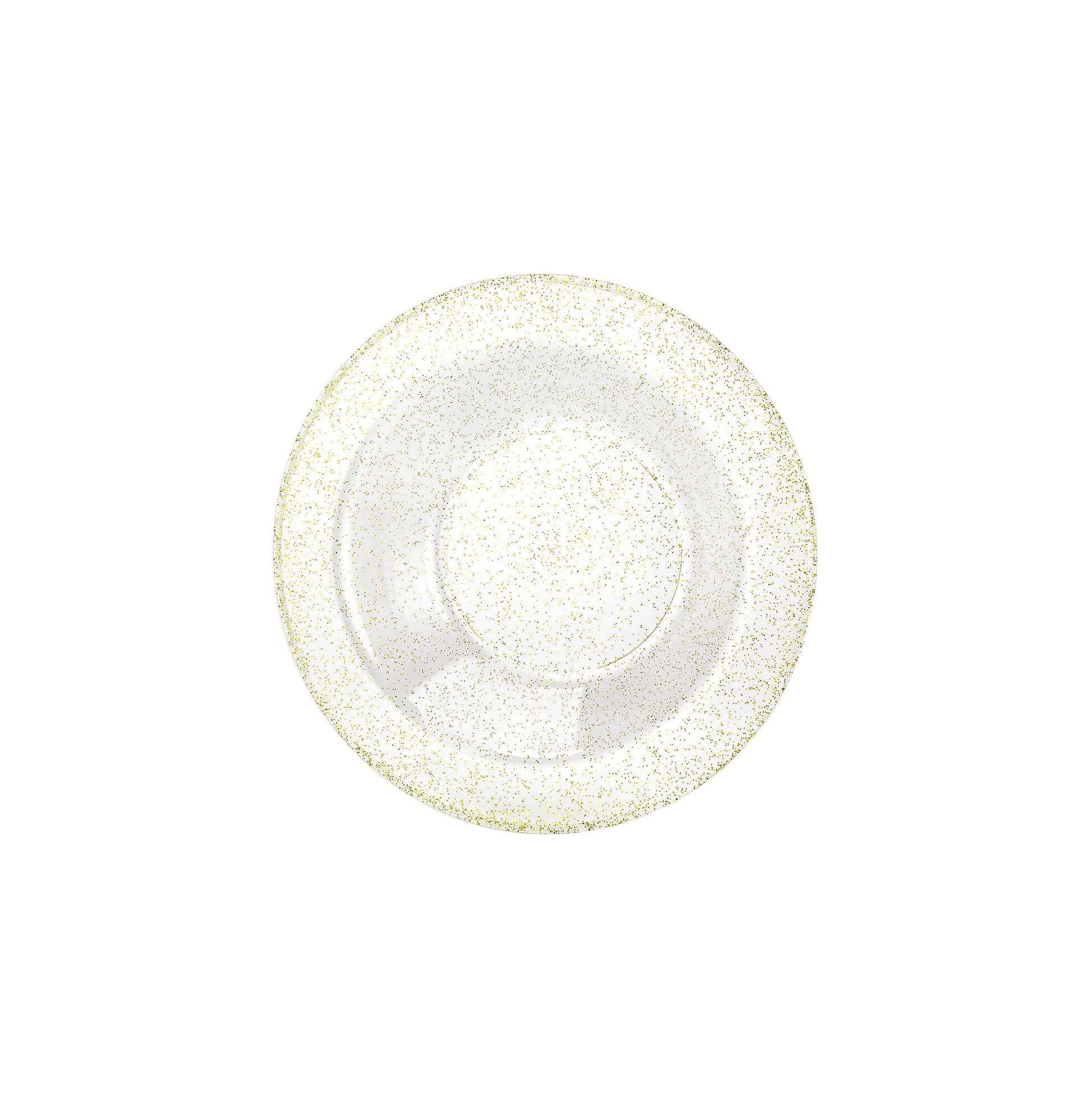 Glitter Premium Plastic Round Dinnerware