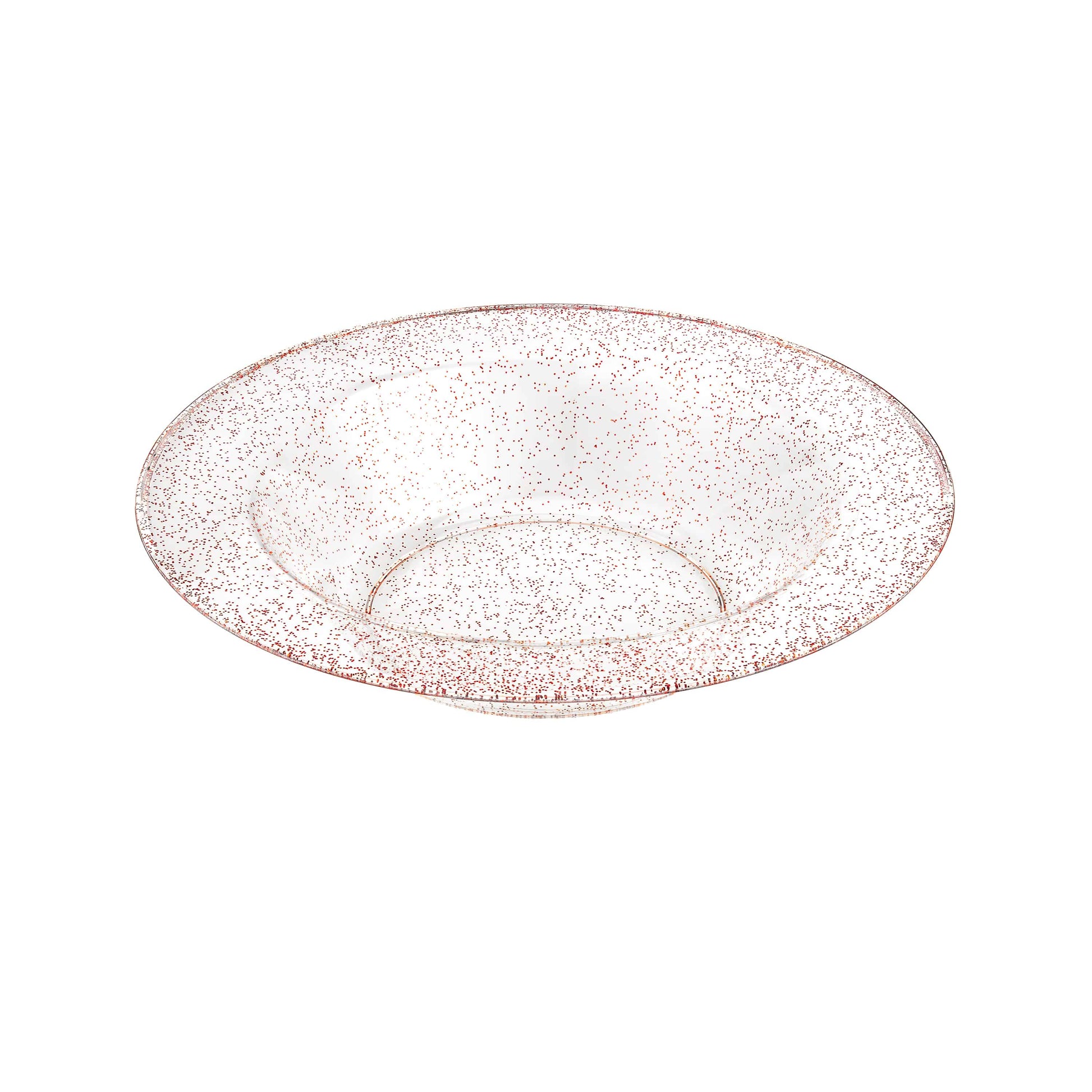 Glitter Premium Plastic Round Dinnerware