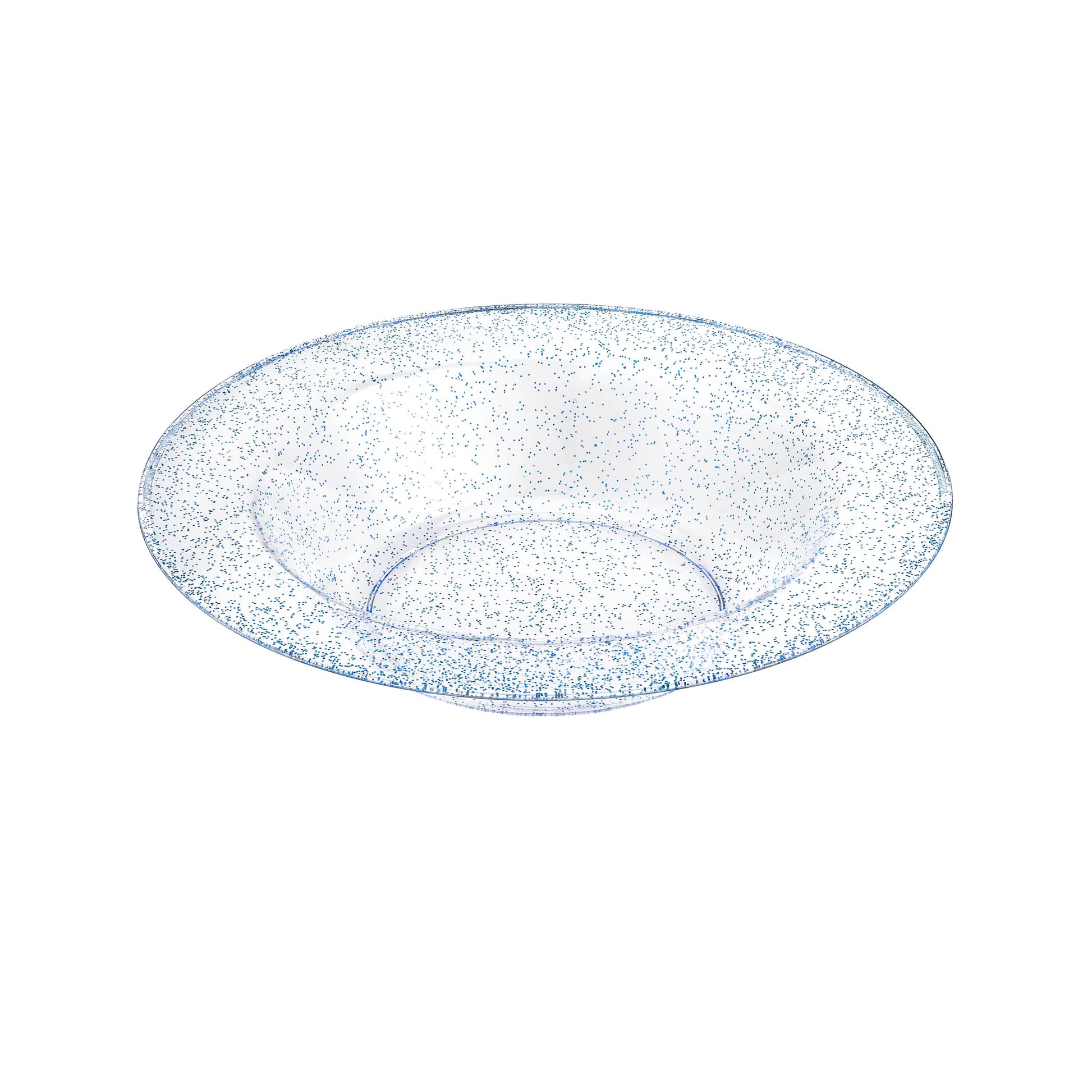 Glitter Premium Plastic Round Dinnerware