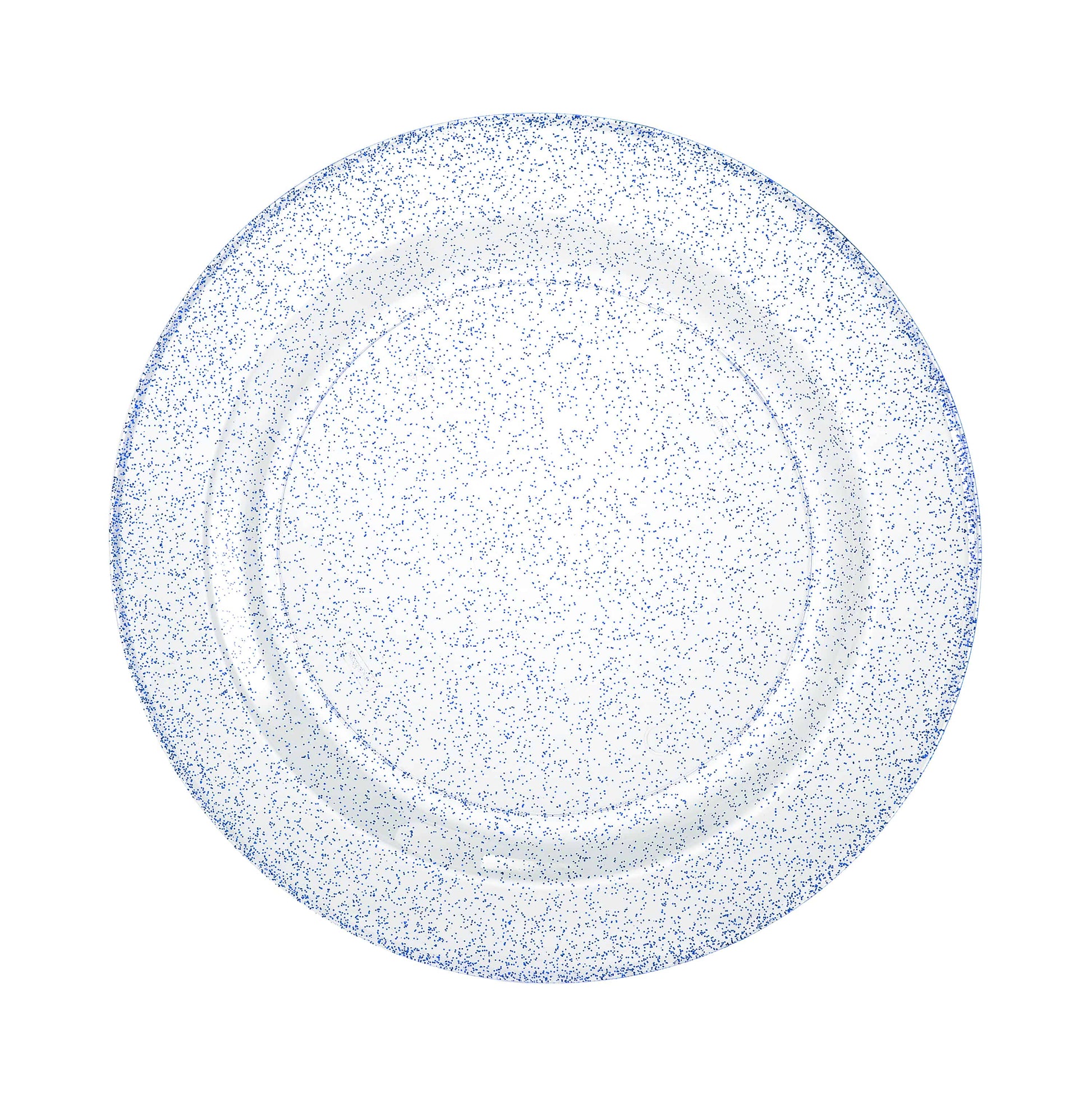 Glitter Premium Plastic Round Dinnerware