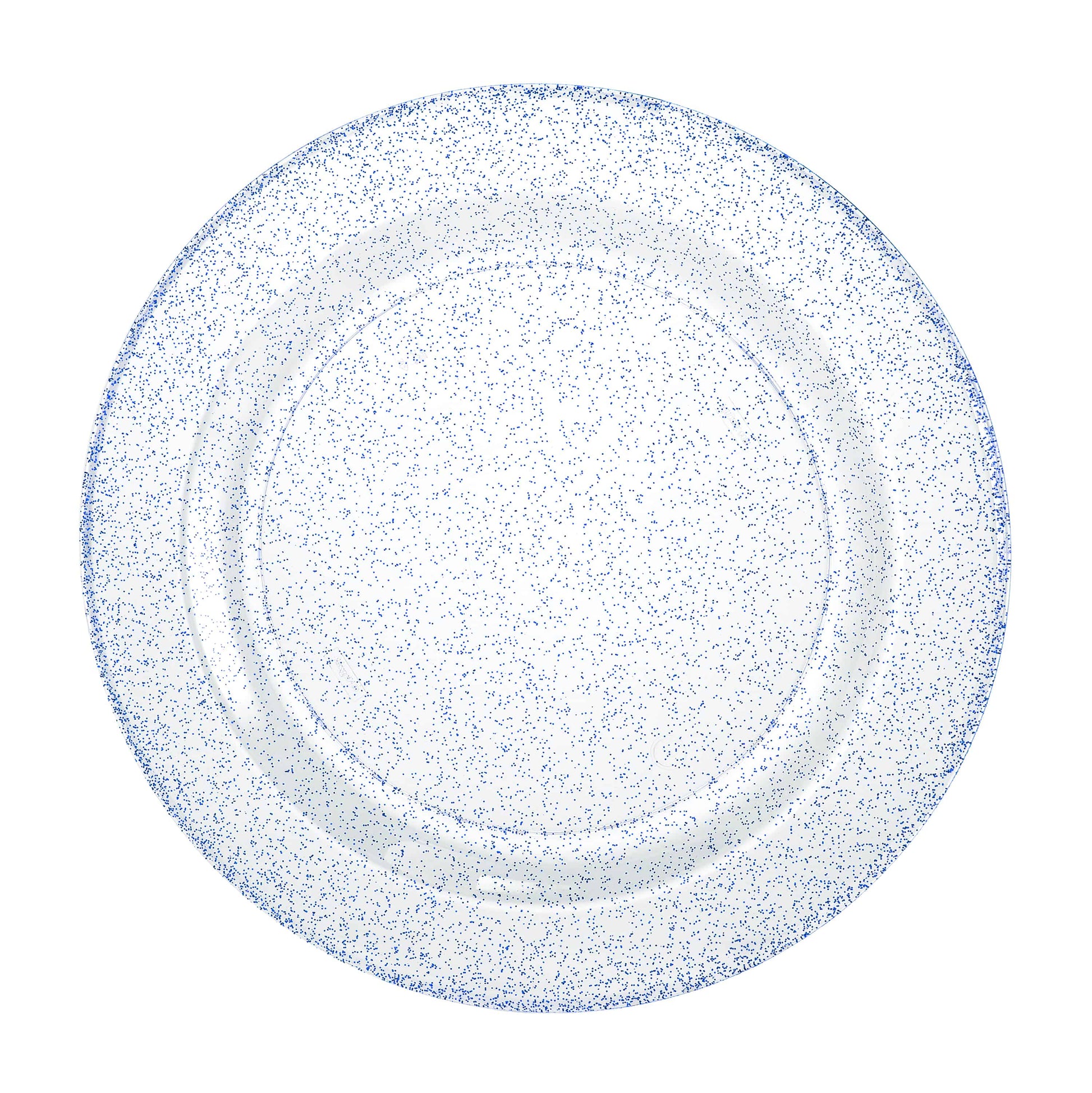 Glitter Premium Plastic Round Dinnerware