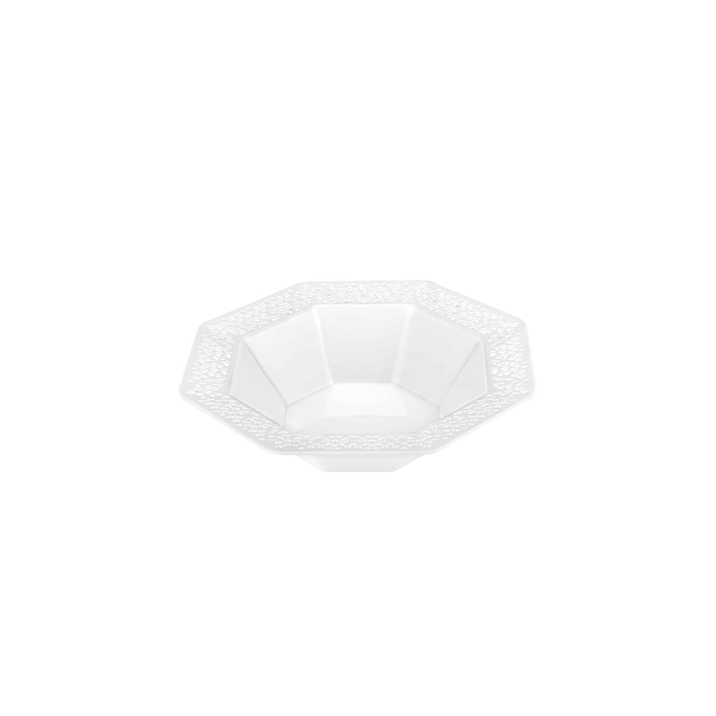 Lacetagon Premium Plastic Octagonal Dinnerware - King Zak