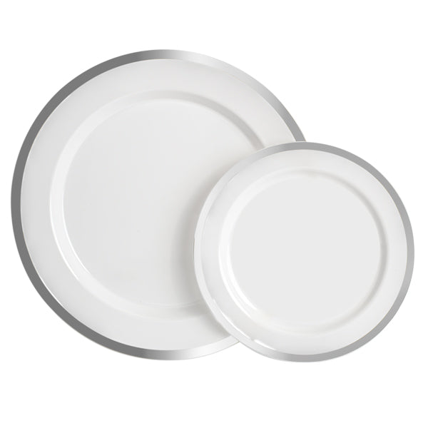 Plate Combo Pack with Trim – Elegant Dining, Perfectly Packaged