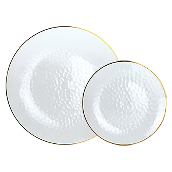 Combo Plate Hammered Gold