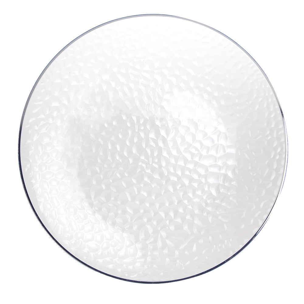 13" Round Hammered Tray – Timeless Texture, Effortless Elegance