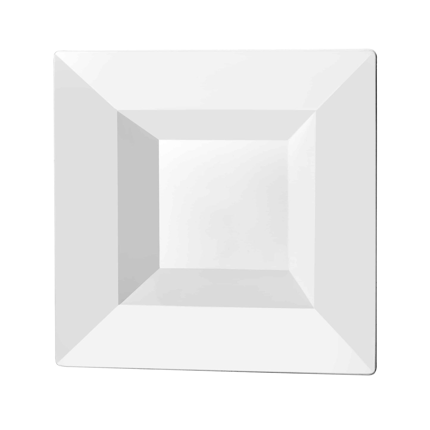 Squares Pearl Premium Plastic Square Dinnerware - King Zak