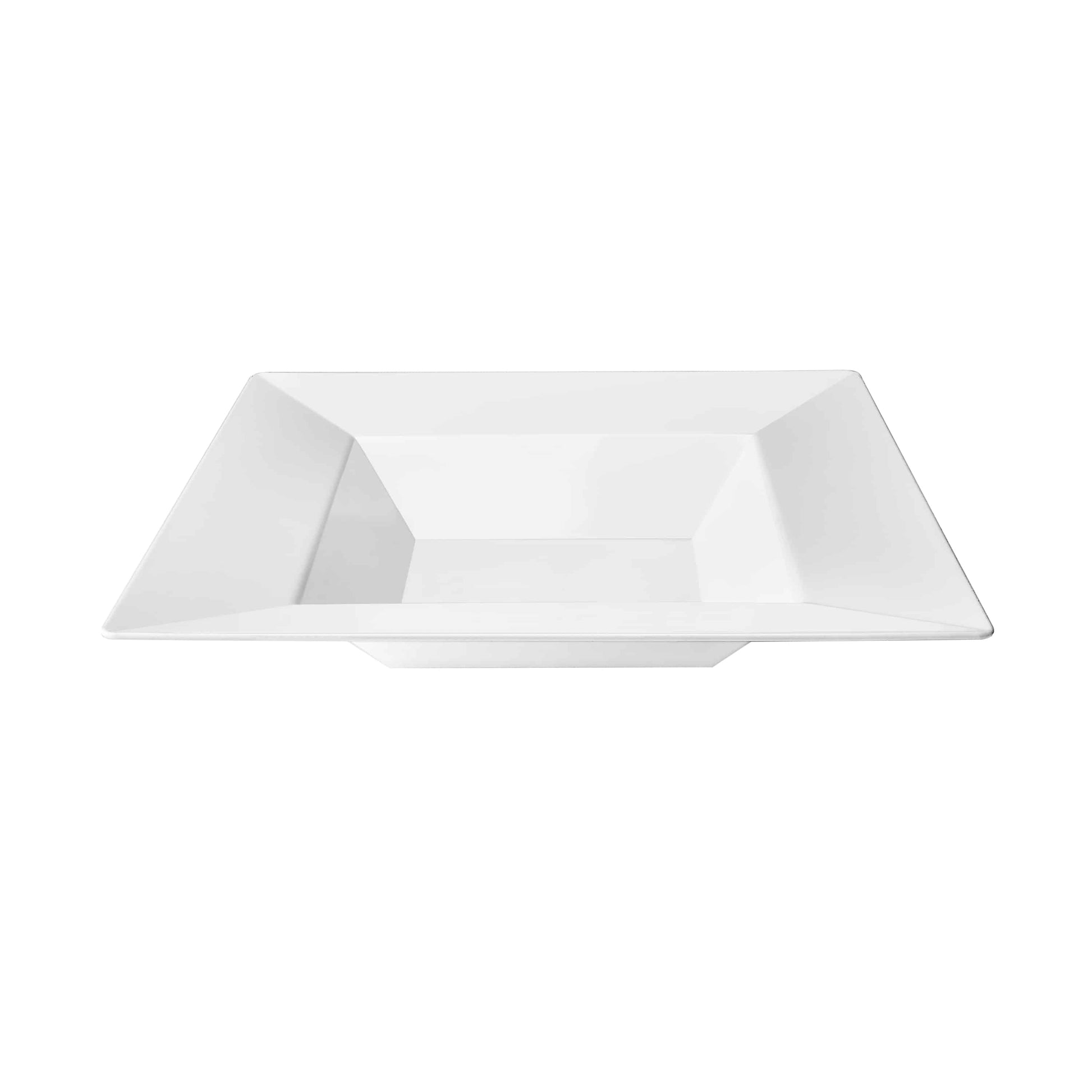 Squares Pearl Premium Plastic Square Dinnerware