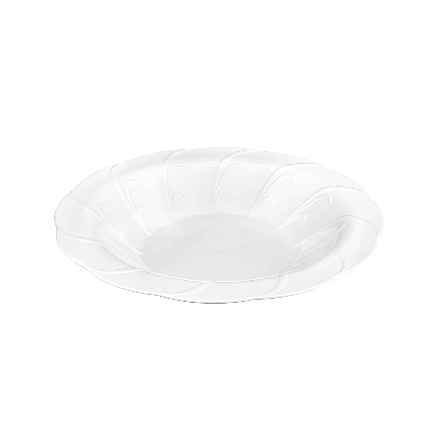 Elegance Premium Plastic Round Dinnerware: 14 oz Bowl