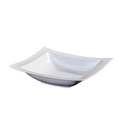 Plastic Rectangle Dinnerware Bowl