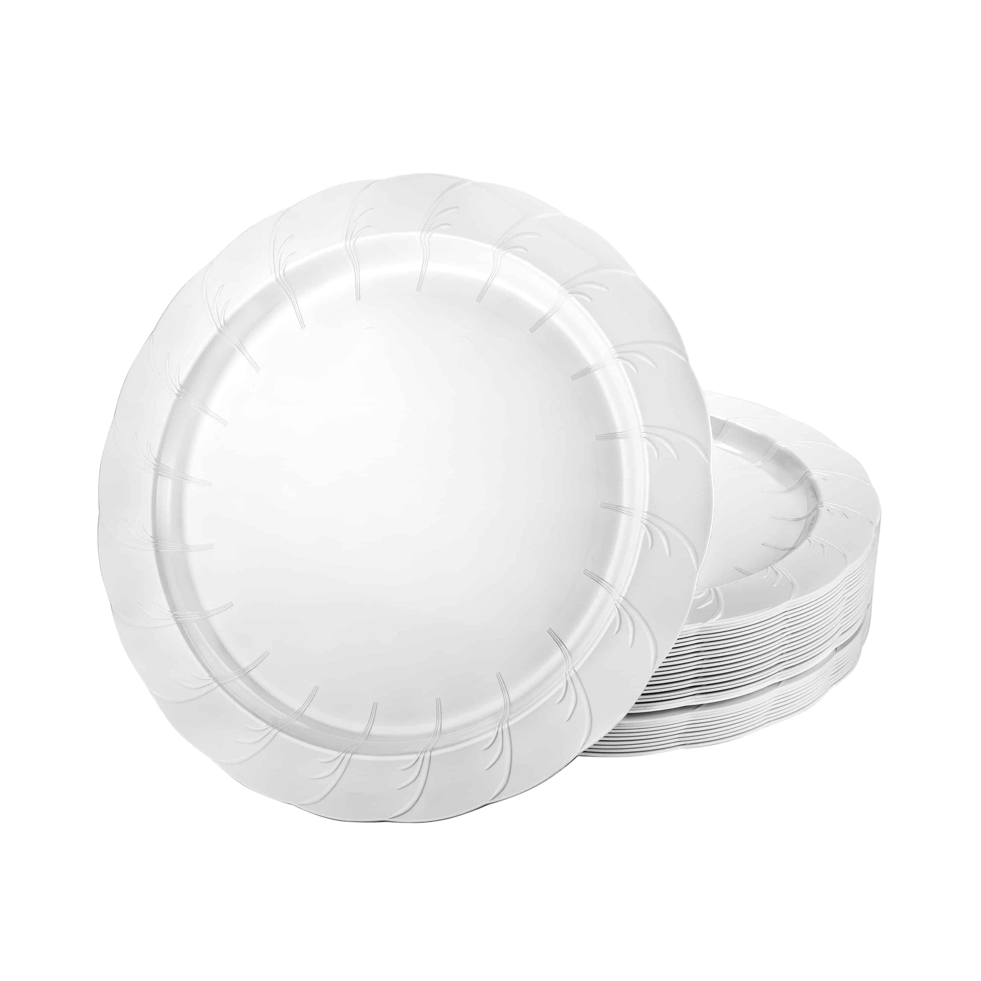 Elegance Premium Plastic Round Dinnerware