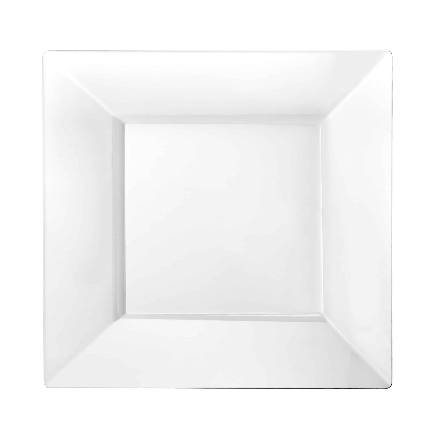 Squares Pearl Premium Plastic Square Dinnerware - King Zak