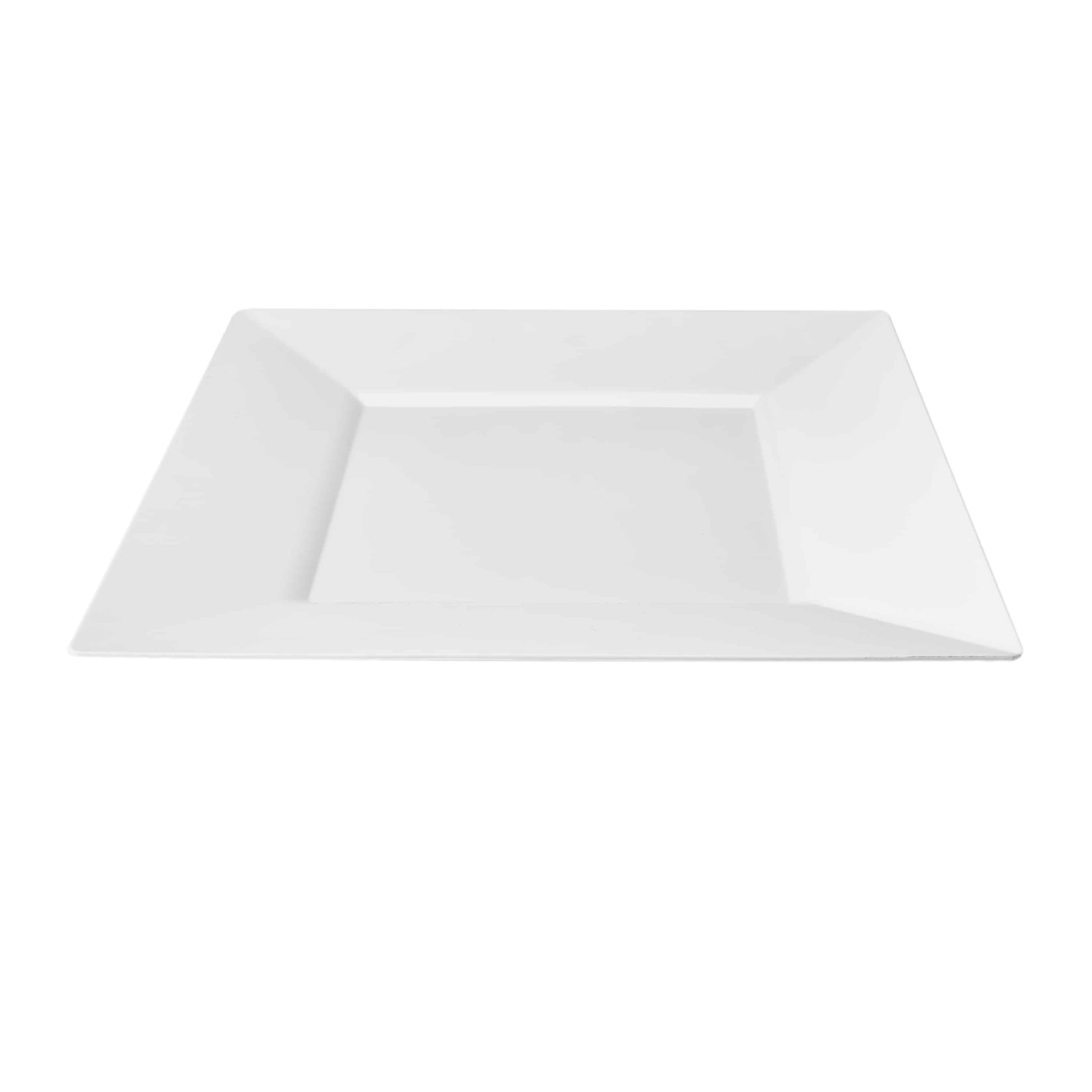 Squares Pearl Premium Plastic Square Dinnerware