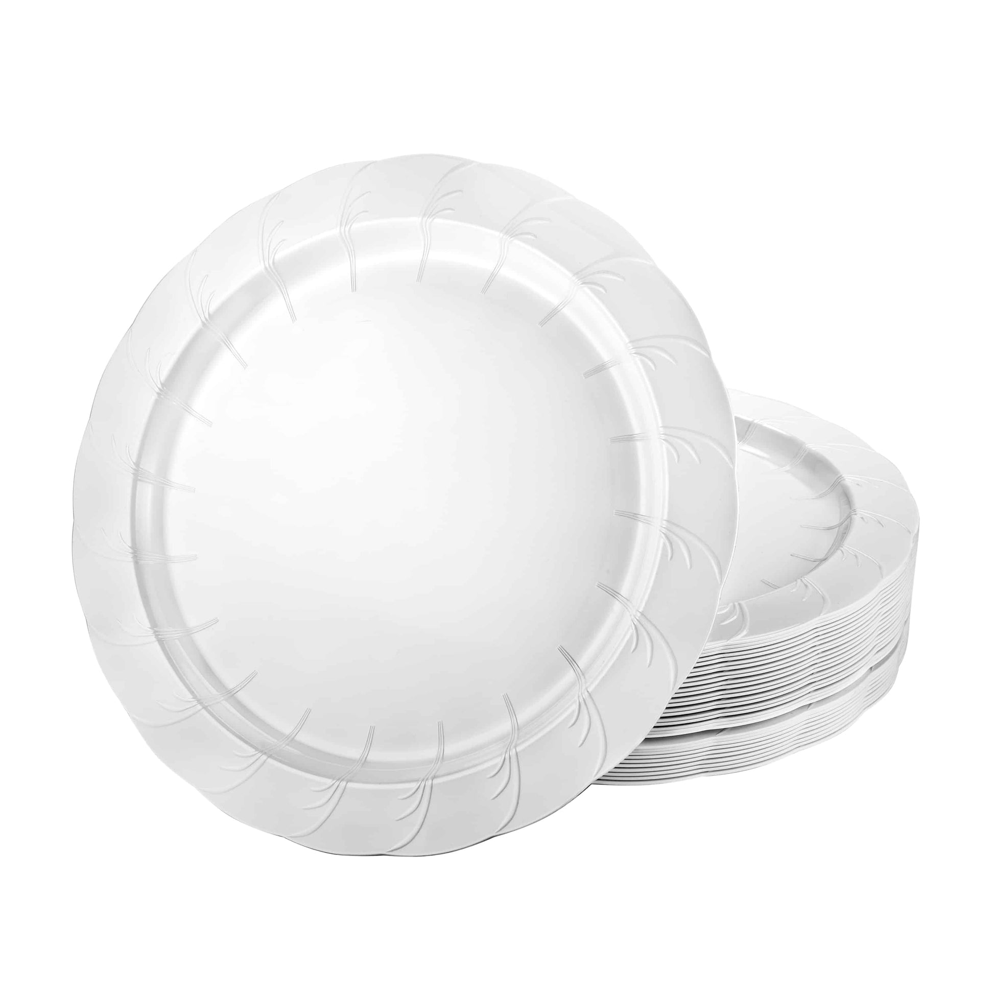 Elegance Premium Plastic Round Dinnerware