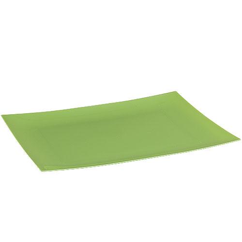 Plastic Rectangle Dinnerware Tray