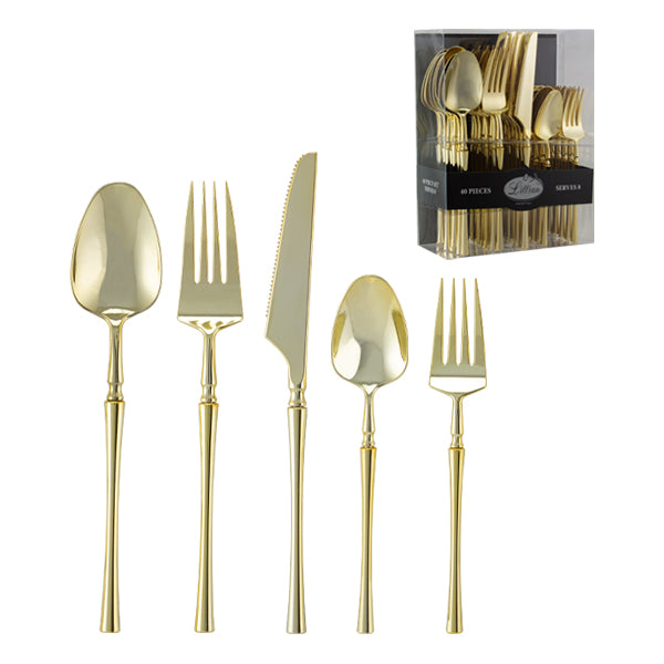 Combo Classic Cutlery – Polished Flatware Set for Timeless Dining