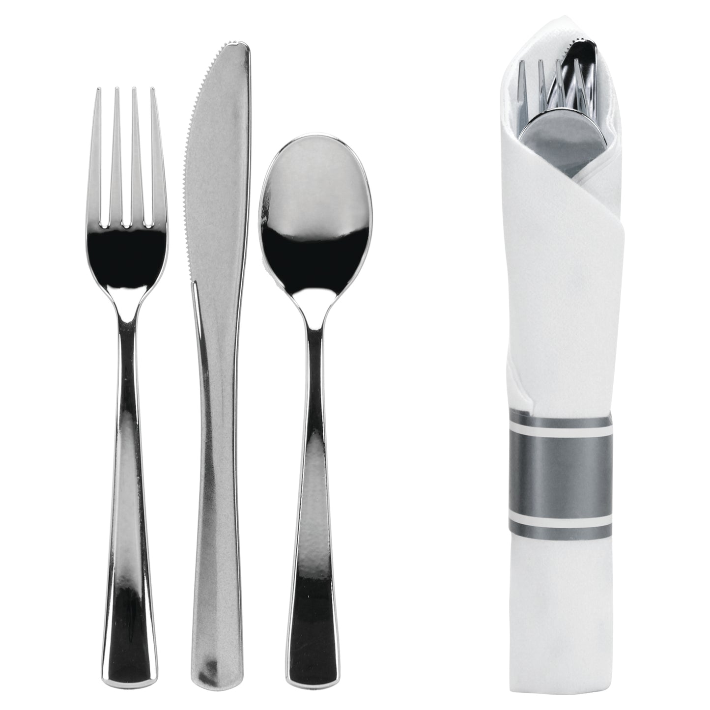 Cutlery Rolled Polished Silver